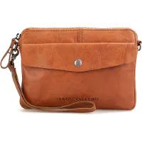 Spikes & Sparrow Crossbody Schoudertas/Clutch Brandy