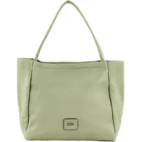 Fredsbruder Airy Shopper Tas Leer 39,5 cm sage
