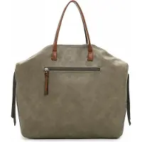 Tamaris Schoudertas Handtas Gritt Shopper Khaki / Cognac Groene