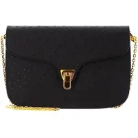 Coccinelle Beat Schoudertas Leer 24 cm noir