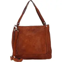 Campomaggi Schoudertas leer 31 cm cognac