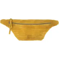 Fredsbruder Leren Gordeltas Schoudertas Hoza Beltbag Capri Yellow Mosterdgeel