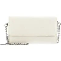 Valentino Schoudertas Koppeling Holiday Re Wallet Ecru Wit