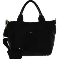 Abro Raquel Shopper Tas Leer 28 cm black/gold