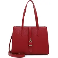Tamaris Schoudertas Jasmina Shopper Red Rood