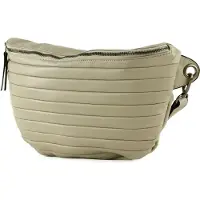 Fredsbruder Leren Gordeltas Schoudertas Tabily Beltbag Cool Stone Crème