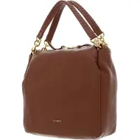Coccinelle Leren Handtas Schoudertas Maelody Handbag Brule Terracotta