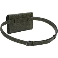 Liebeskind berlin Leren Gordeltas Avondtas Flare Lizard Crossbody Tea Leaf Groene