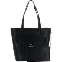 DKNY Simona Shopper Tas Leer 25 cm zwart