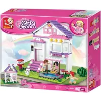 Sluban KLOCKI GD Villa met zwembad 291 - B0532