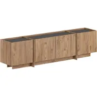 Skye Decor - TV-standaard - Atlantische den, antraciet - 100% met melamine gecoat spaanplaat - 189 x 41,2 x 15 cm