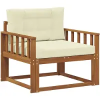 vidaXL Buiten Midden Sofa Naturel