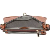 Fossil Heritage Schoudertas Leer 20 cm mehrfarbig