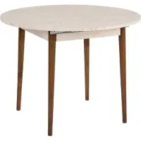 Skye Decor Viona - Uitschuifbare tafel - Travertin - 100/131