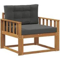 vidaXL Buiten Midden Sofa Naturel