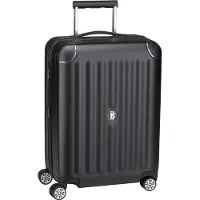 Bogner Piz Deluxe 4 wielen Cabinewagen 55 cm zwart