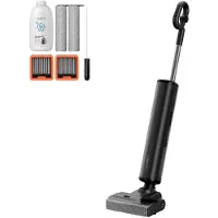 UWANT D700 Pro Nat- en Droogzuiger - Steelstofzuiger zonder Zak - Draadloze Vloerreiniger met Dweilsysteem - D-Vormige Borstel