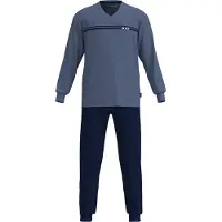 Tom Tailor Pyjama lang saffier / donkerblauw