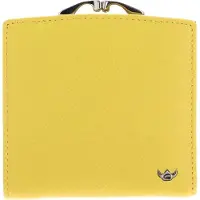Golden Head Leren portemonnee Madrid RFID Protect Bügelbörse 2049 Sonnengelb geel