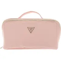 GUESS Cosmetische tas Make Up Case Pink Roze