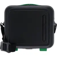 Mandarina Duck cosmetische tas Logoduck + Beauty Case Green Light zwart