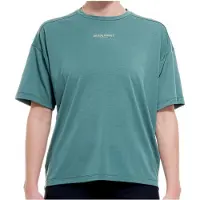 Peppermint - Women's Peak Short Sleeve Jersey - Fietsshirt M, turkoois