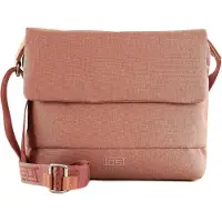 Jost Schoudertas Bergen Crossbody Bag Apricot Lichtrood