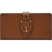 Fossil Portemonnee Harwell Tab Bifold Brown Bruine