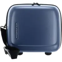 Mandarina Duck Cosmetische tas D-Drop Beauty Case Dress Blue Blauw
