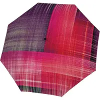 Doppler paraplu Carbonsteel Magic Noble Check Pink veelkleurig