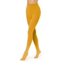 Merry Style - Thermo Panty - Winter panty - Fleece Panty - Zachte Panty - Fleece legging - Warme Panty - Mosterd - XL/XXL - MS-ATX-442-Tights