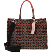 Coccinelle Handtas Schoudertas Never Without Bag Jacquar Handbag Mul. Kale G / Tang Veelkleurig