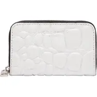 Liebeskind berlin Leren Portemonnee Lea Waxy Croco Jo Wallet Paperwhite Wit