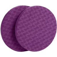 Crrynuo - Yoga Mat - TPE Materiaal - Extra Dikke Fitness Mat - Draagbare Kleine Sport Balans Beschermende Elleboog En Knie Pads - Donkerpaars - Flexibel En Beschermend - 1 artikel
