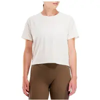 Peppermint - Women's Backroads Crop Tee - Fietsshirt S, wit