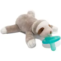 Wubbanub fopspeen met knuffel - Luiaard