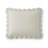 Sleeptime lazy kussenslopen ruffles - Gebroken wit - Per 2 stuks