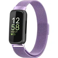 Jumada 's - Milanees bandje - geschikt voor Fitbit Inspire 3 - lila
