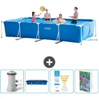 Intex Rechthoekig zwembad - 450x220x84 cm - 5-delig - SCB129