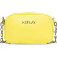 Replay schoudertas Crossbody Bag LT Yellow Green geel