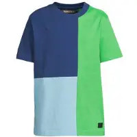 Orange stars T-shirt groen Jongens Katoen Ronde hals Meerkleurig - maat 110/116