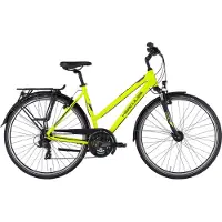 Hercules Tourer 21 trekkingfiets trapez green‑matt 56 cm