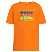 Orange stars T-shirt oranje Jongens Katoen Ronde hals Printopdruk - maat 122/128