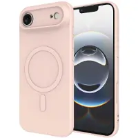 Just in Case hoesje geschikt voor iPhone Air Hoesje geschikt voor MagSafe - Color Backcover - Roze