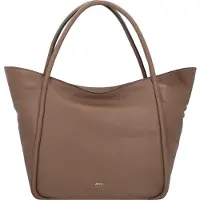 Abro Leren Schoudertas Leather Dalia Shopper Willow Camel Bruine