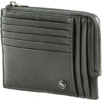Mandarina Duck Leren Kaarthouder Downtown Credit Card Holder Iron Gate Donkergrijs