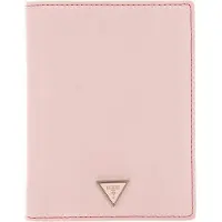 GUESS Identiteitskaarthoesje Passport Holder Pink Multi Roze