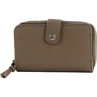 Fredsbruder Leren Portemonnee Fosa Wallet Taupe