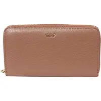 Abro Leren Portemonnee Leather Dalia Wallet Camel Lichtbruin