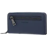 Fredsbruder Leren Portemonnee Bestie Wallet Dusty Blue Blauwgrijs